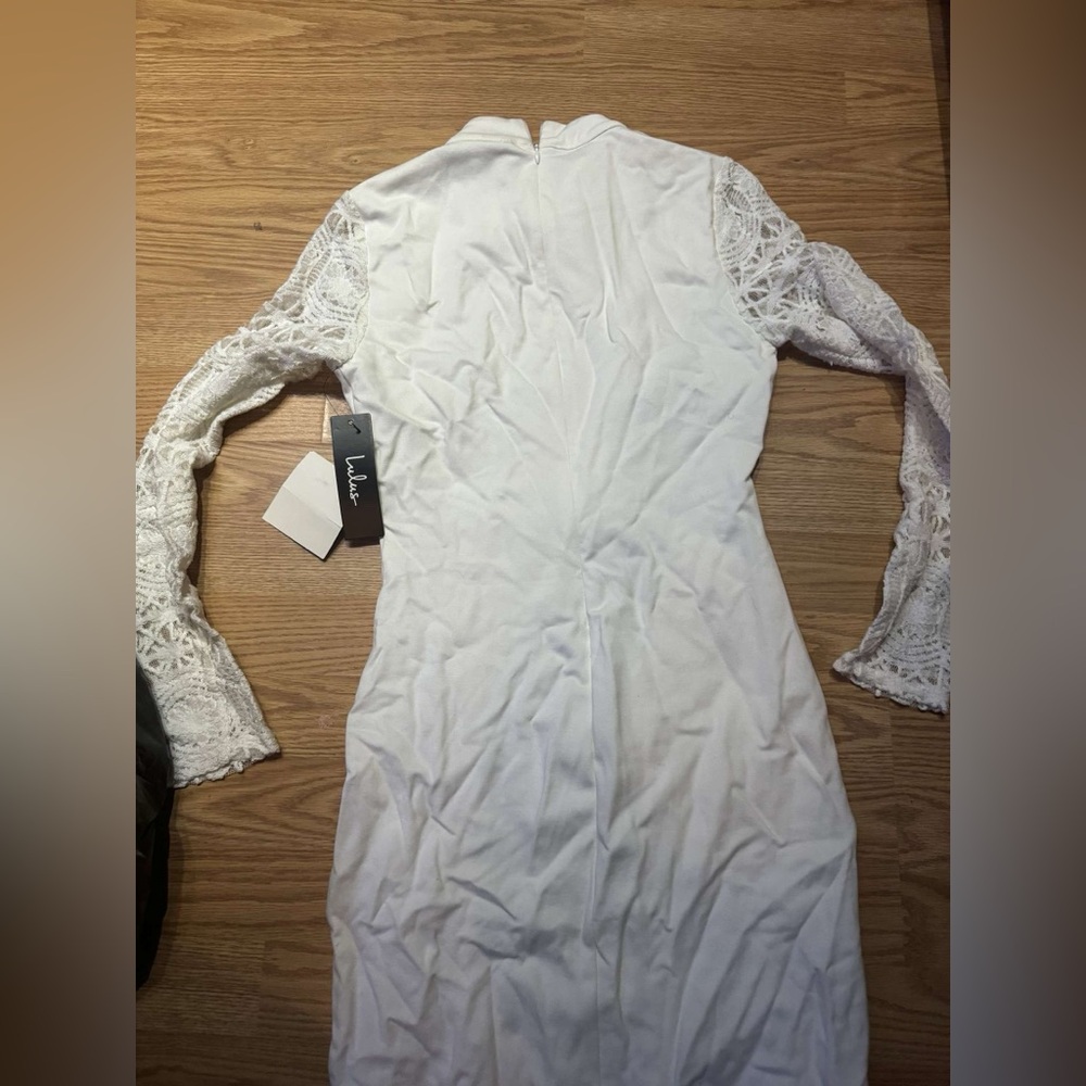 white dress